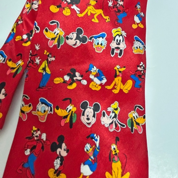 Vintage Mickey Unlimited necktie with Mickey Mouse, Donald Duck, Pluto and Goofy - Picture 2 of 5